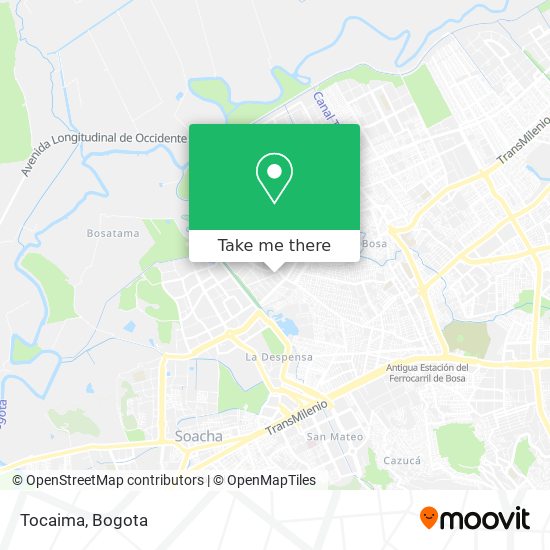 Tocaima map