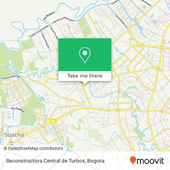 Reconstructora Central de Turbos map