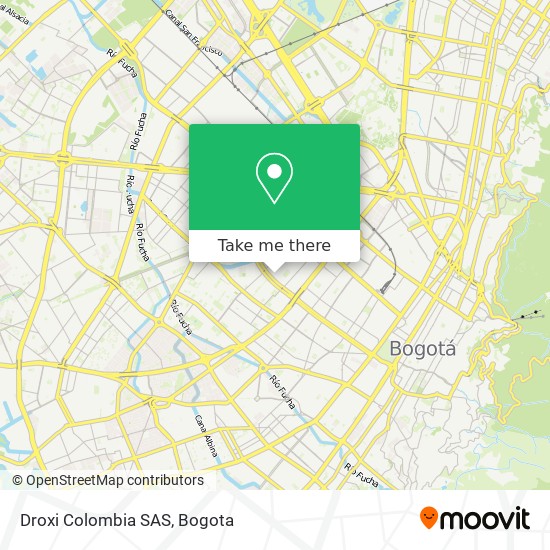 Droxi Colombia SAS map