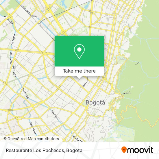 Restaurante Los Pachecos map