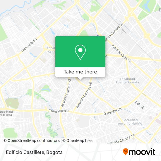 Mapa de Edificio Castillete