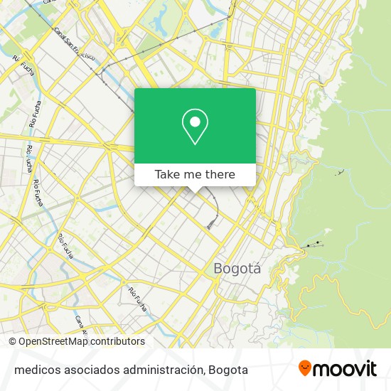 medicos asociados administración map