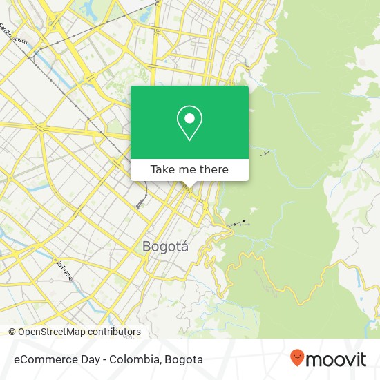 eCommerce Day - Colombia map