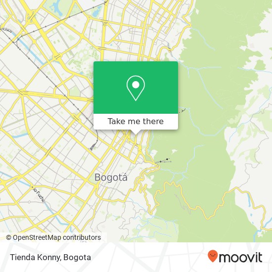 Mapa de Tienda Konny