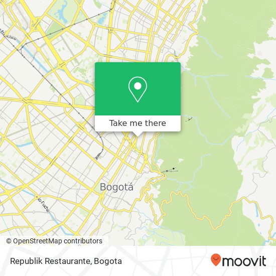 Republik Restaurante map