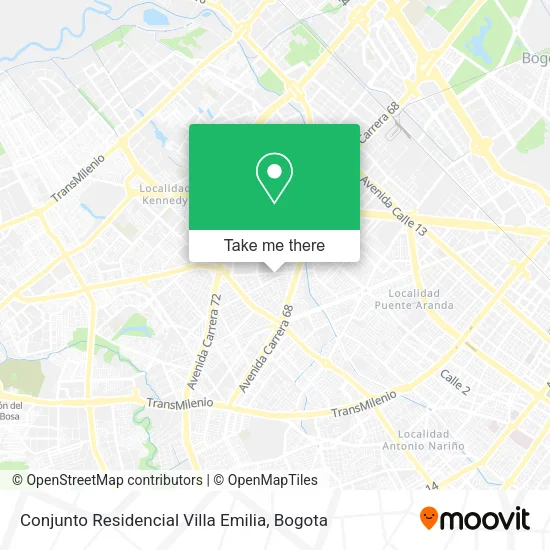 Conjunto Residencial Villa Emilia map