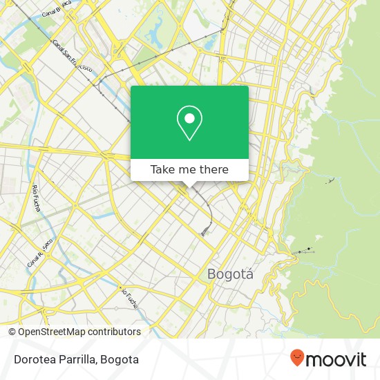 Dorotea Parrilla map