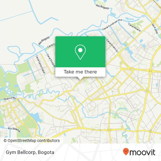 Gym Bellcorp map