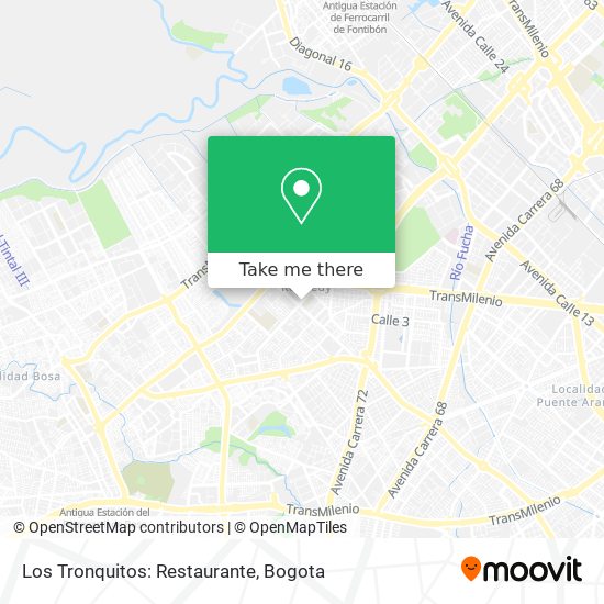 Los Tronquitos: Restaurante map