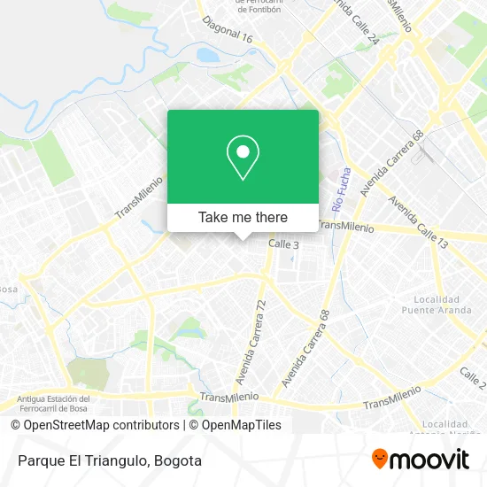 Mapa de Parque El Triangulo