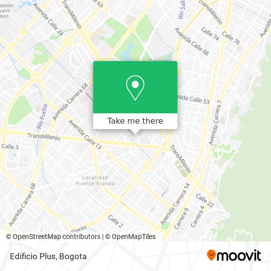 Edificio Plus map