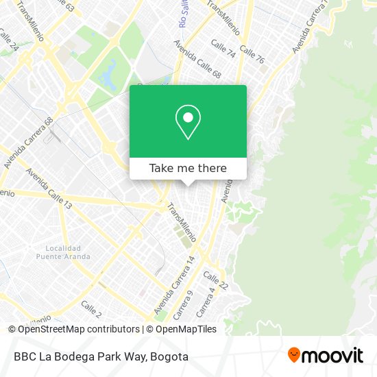 BBC La Bodega Park Way map