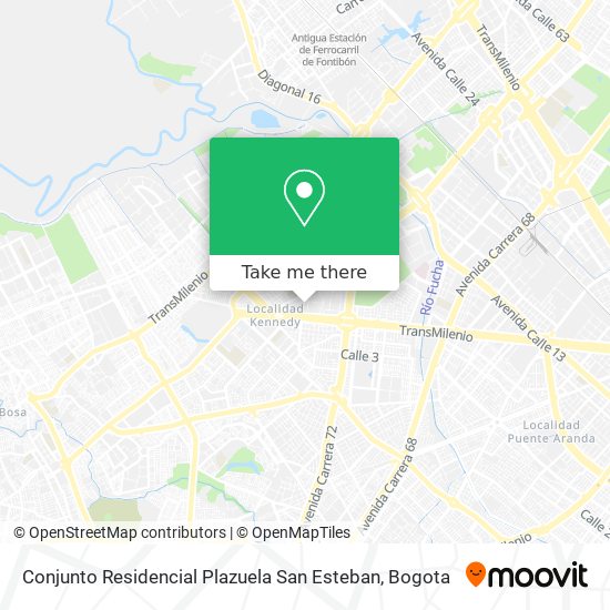 Conjunto Residencial Plazuela San Esteban map