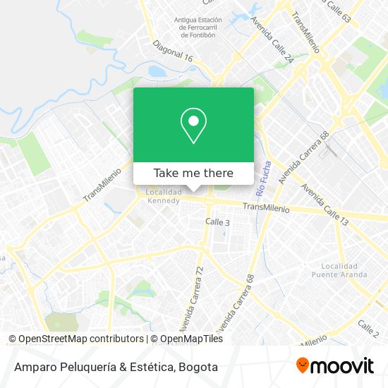 Amparo Peluquería & Estética map