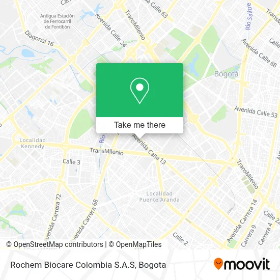 Rochem Biocare Colombia S.A.S map