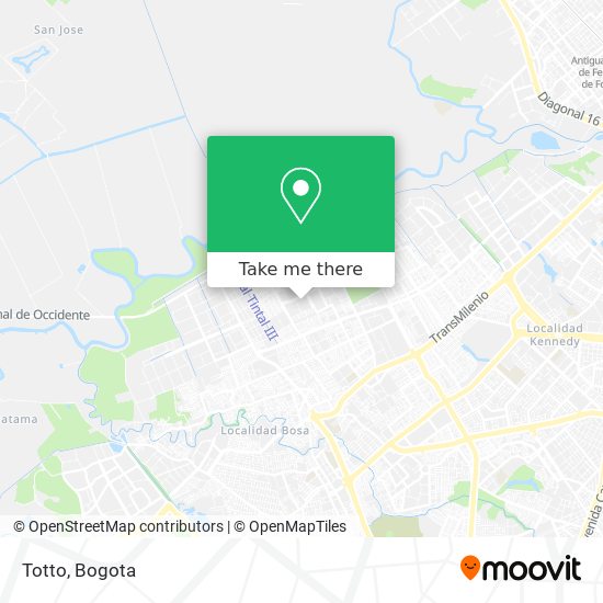 Totto map