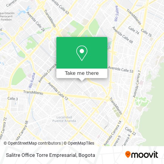 Salitre Office Torre Empresarial map