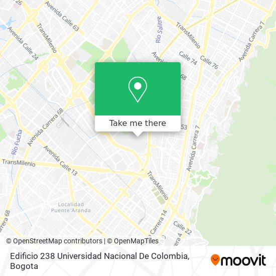 Edificio 238 Universidad Nacional De Colombia map
