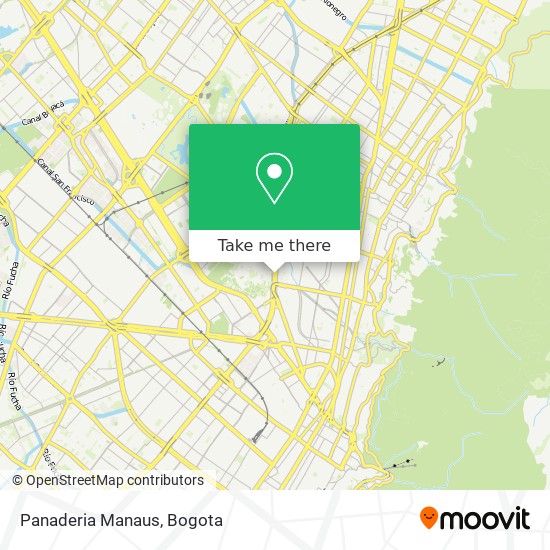 Panaderia Manaus map