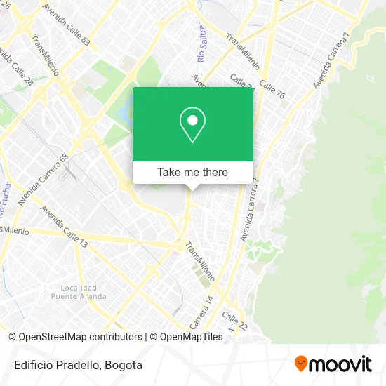 Edificio Pradello map