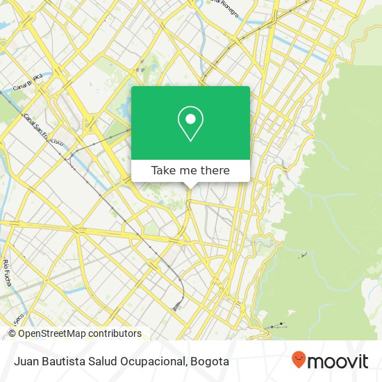 Juan Bautista Salud Ocupacional map