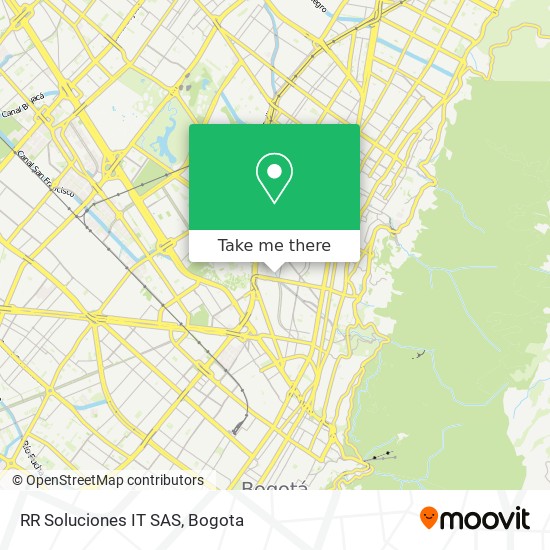 Mapa de RR Soluciones IT SAS