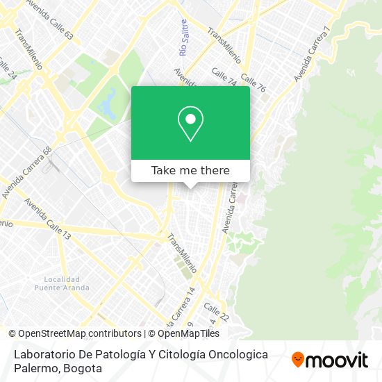Laboratorio De Patología Y Citología Oncologica Palermo map