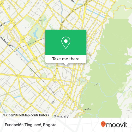 Fundación Tinguacó map