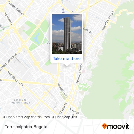 Torre colpatria map