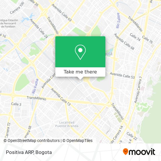 Positiva ARP map