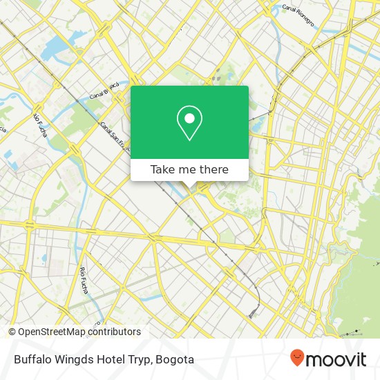 Buffalo Wingds Hotel Tryp map