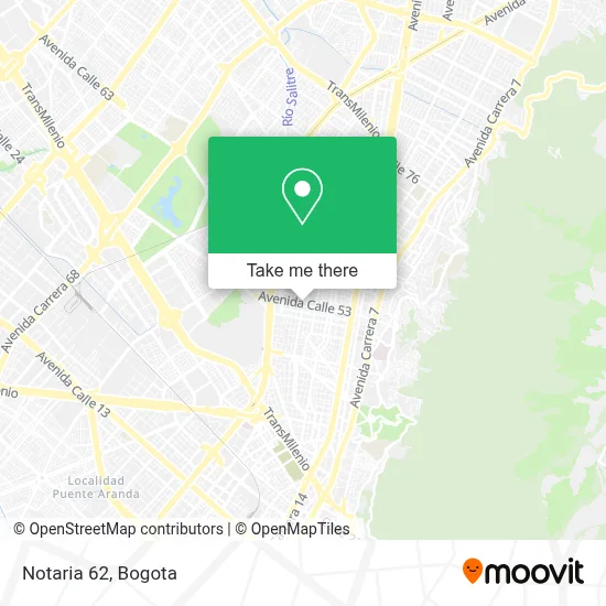 Notaria 62 map