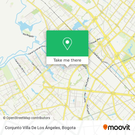 Conjunto Villa De Los Ángeles map