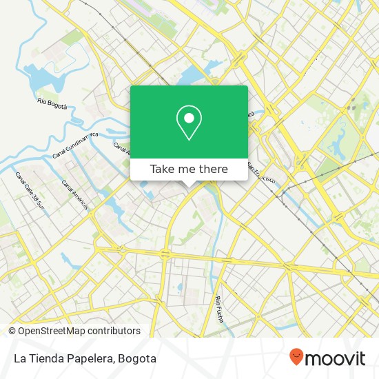 La Tienda Papelera map