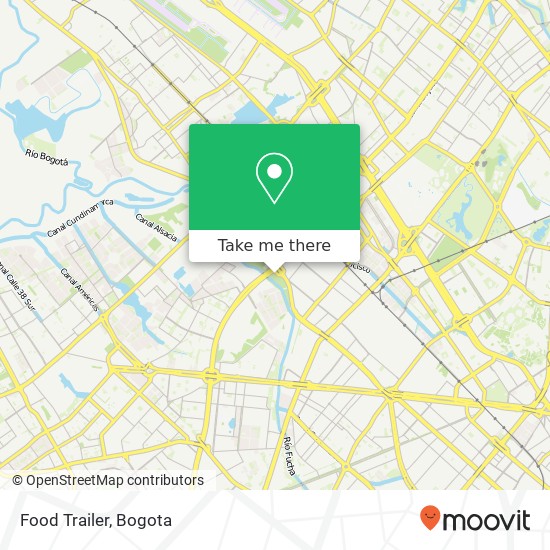 Food Trailer map