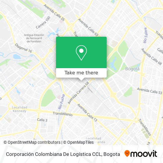 Corporación Colombiana De Logística  CCL map
