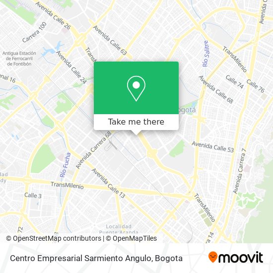 Centro Empresarial Sarmiento Angulo map