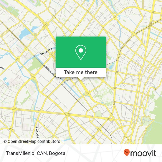 TransMilenio: CAN map