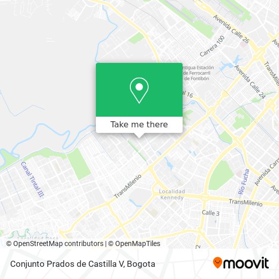 Conjunto Prados de Castilla V map