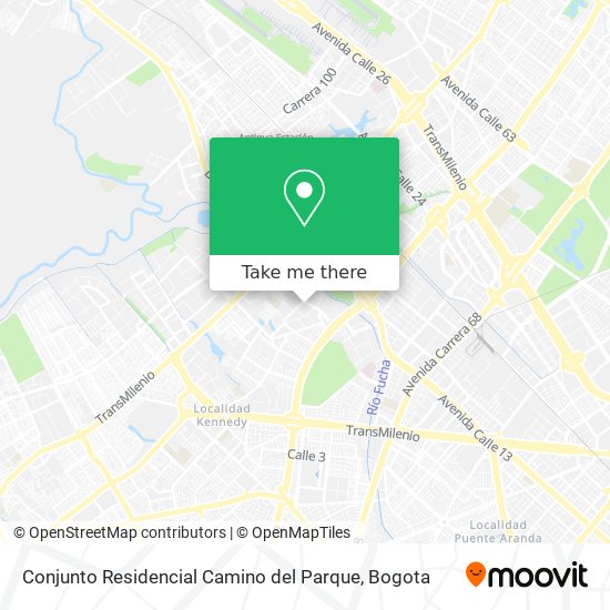 Conjunto Residencial Camino del Parque map