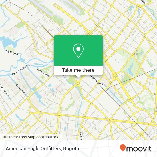 American Eagle Outfitters map