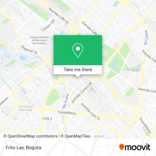 Frito Lay map