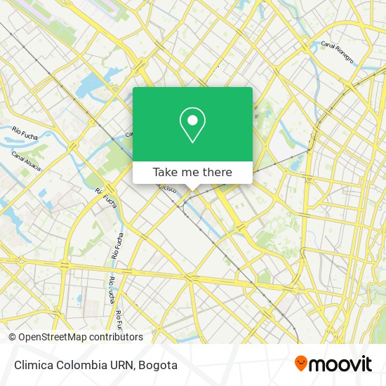 Climica Colombia URN map