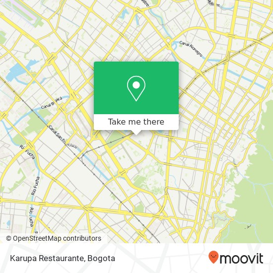 Karupa Restaurante map