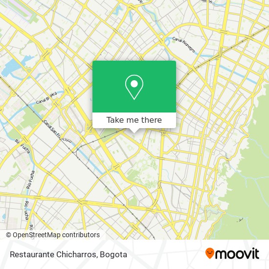 Restaurante Chicharros map