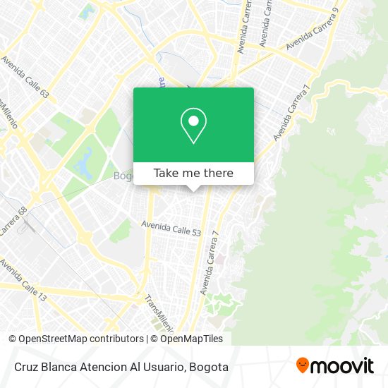 Cruz Blanca Atencion Al Usuario map
