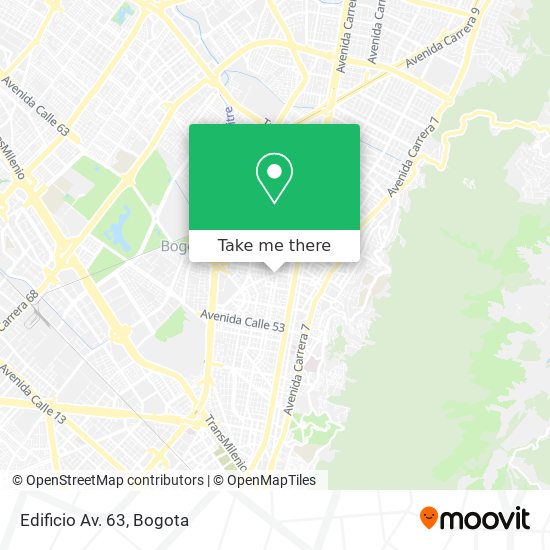 Edificio Av. 63 map