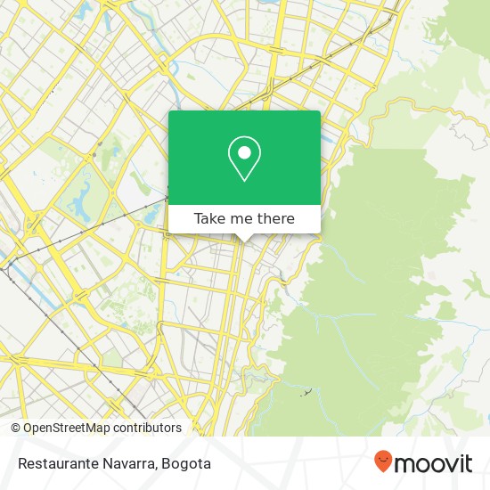 Restaurante Navarra map