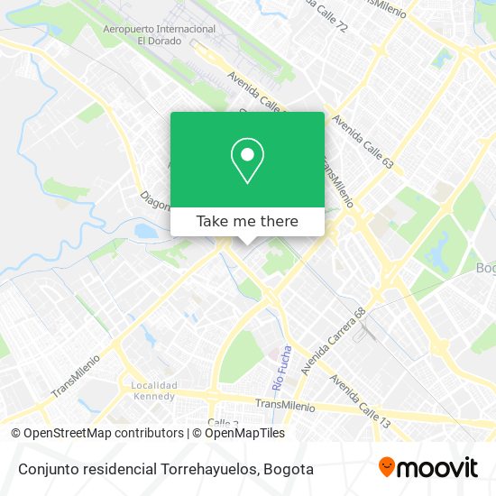 Conjunto residencial Torrehayuelos map