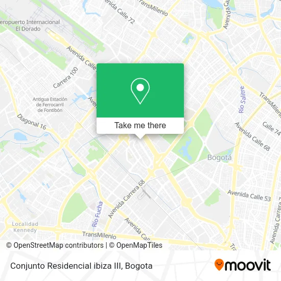Conjunto Residencial ibiza III map